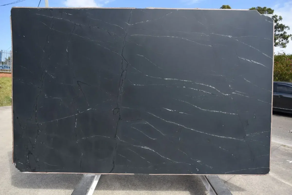 Avant Stone Omega Black Quartzite natural quartzite sample