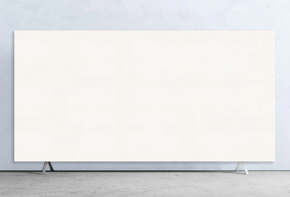 Caesarstone 1141 Pure White icon™ advanced mineral sample
