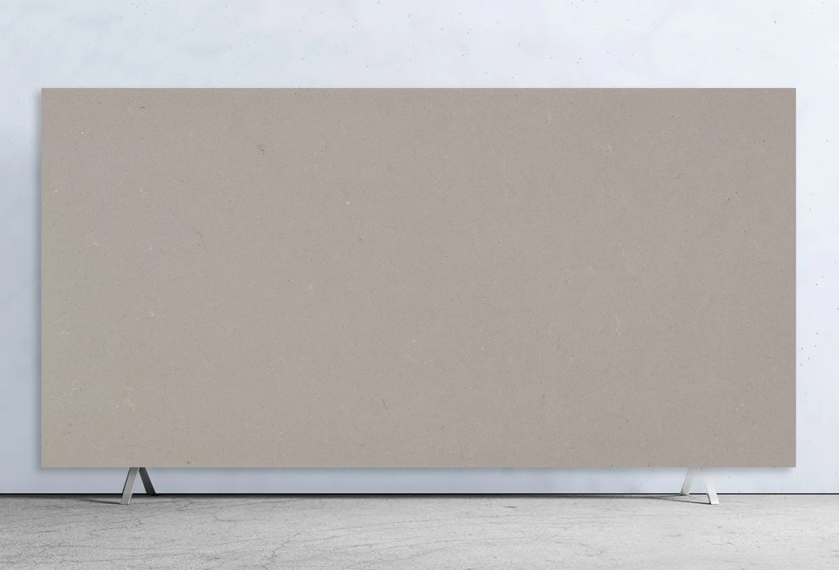 Caesarstone 4004 Raw Concrete mineral surface sample