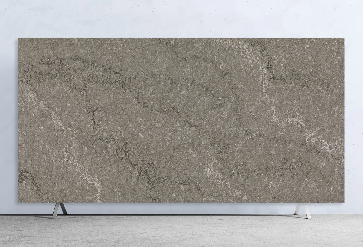 Caesarstone 6313 Turbine Grey mineral surface sample