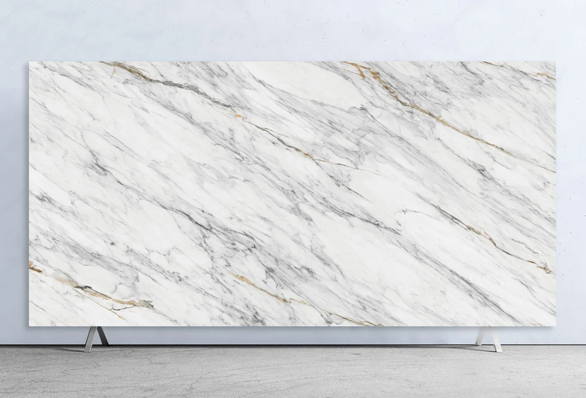Neolith Azure Silk sintered stone sample
