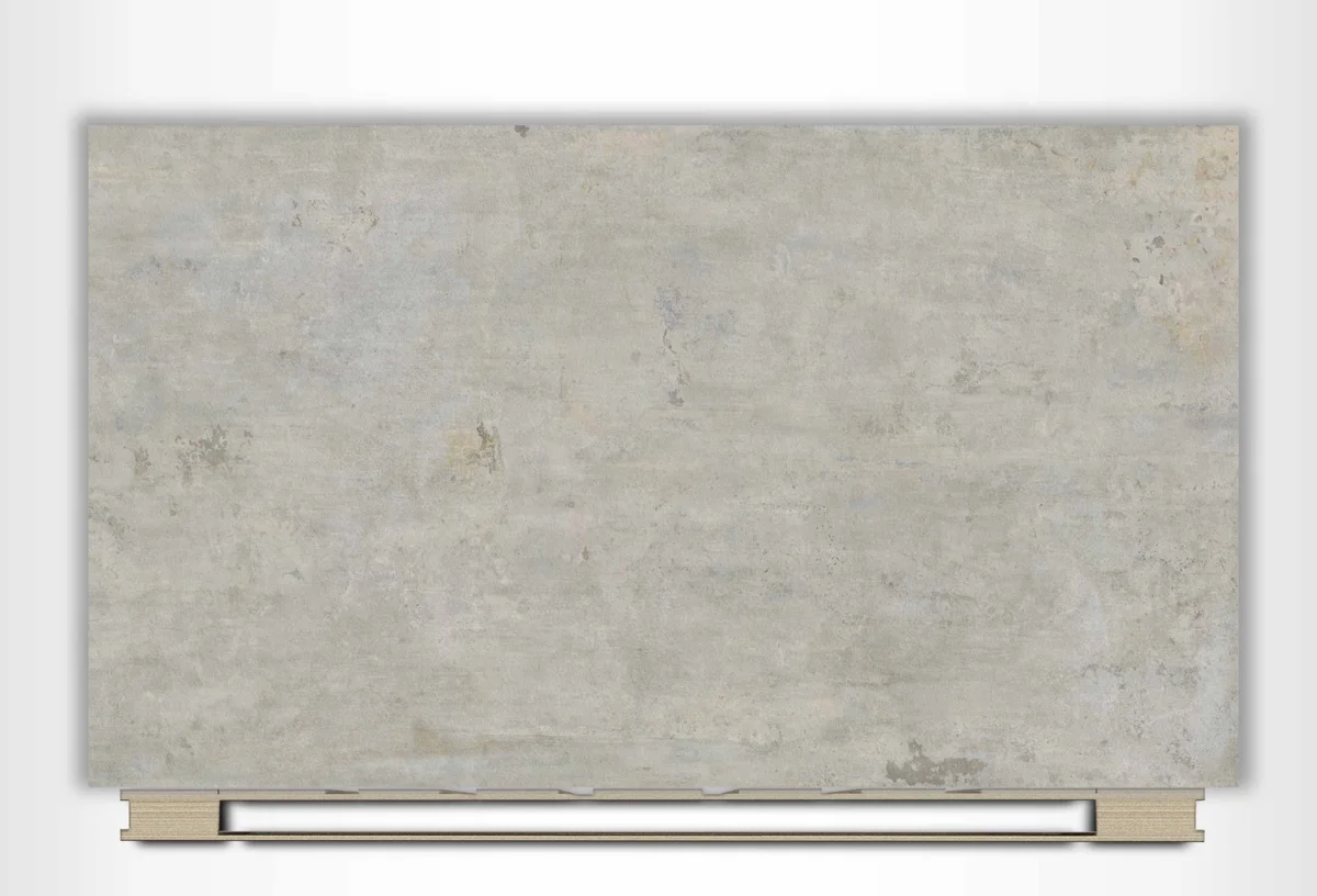 Neolith Beton Silk sintered stone sample