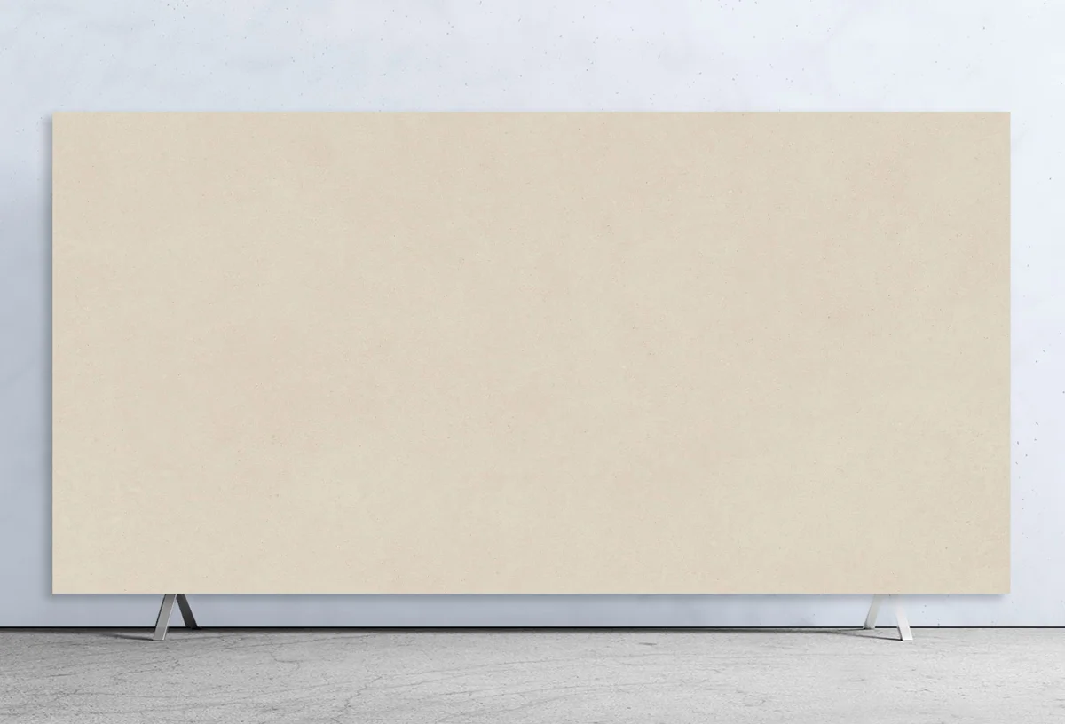 Neolith Crème Silk sintered stone sample