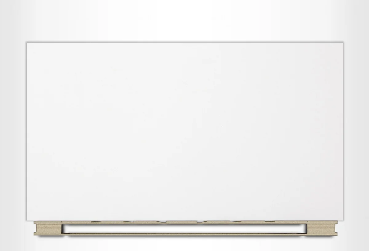 Neolith Just White Silk sintered stone sample