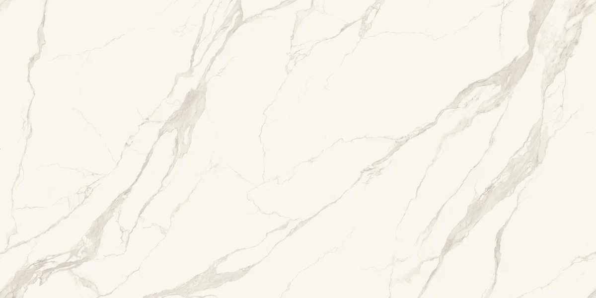 Smartstone Calacatta Bianco sintered surface sample