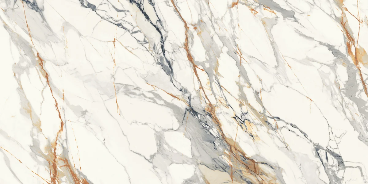 Smartstone Calacatta Lusso sintered surface sample