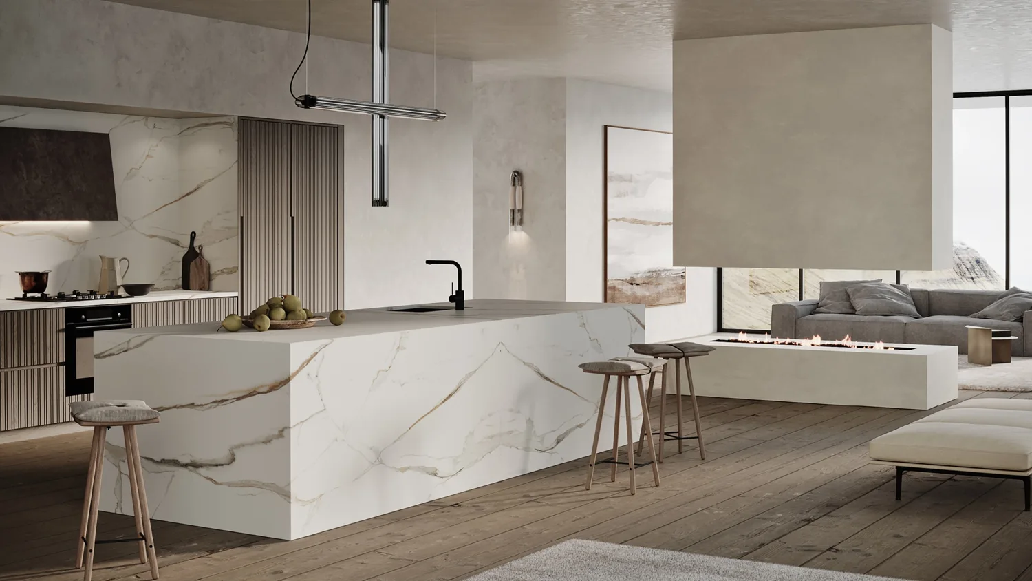 Inner West kitchen material inspiration from Smartstone